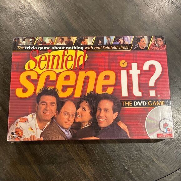 No Brand Other - Seinfeld Scene It DVD Game Brand New SEALED